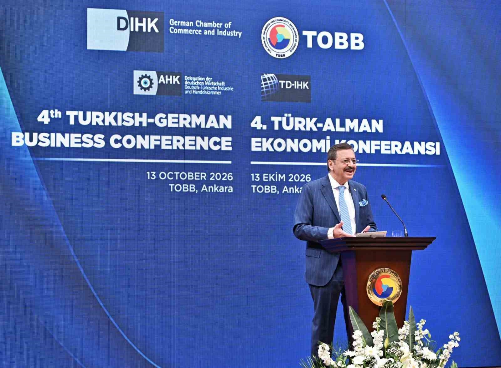 TOBB Başkanı Hisarcıklıoğlu: "Türkiye, Avrupa değer zincirleriyle güçlü biçimde bütünleşmiş bir üretim ortağıdır"

