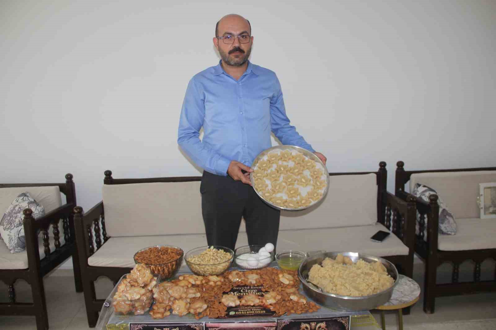 Sadece yumurta, badem ve şeker ile yapılıyor. Bin yıllık lezzet memilheva
