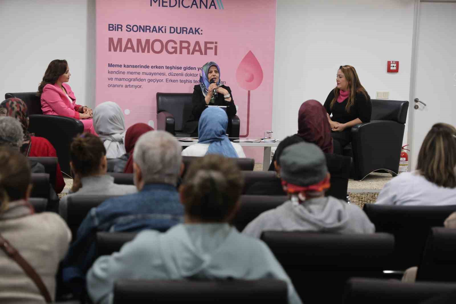 Medicana Konya’da meme kanserine karşı farkındalık buluşması
