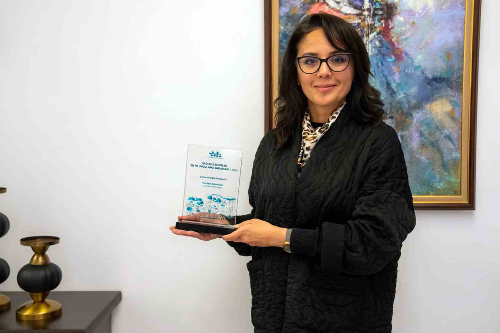 Menteşe Belediyesi’nin "Su Kenti Menteşe" projesine ödül
