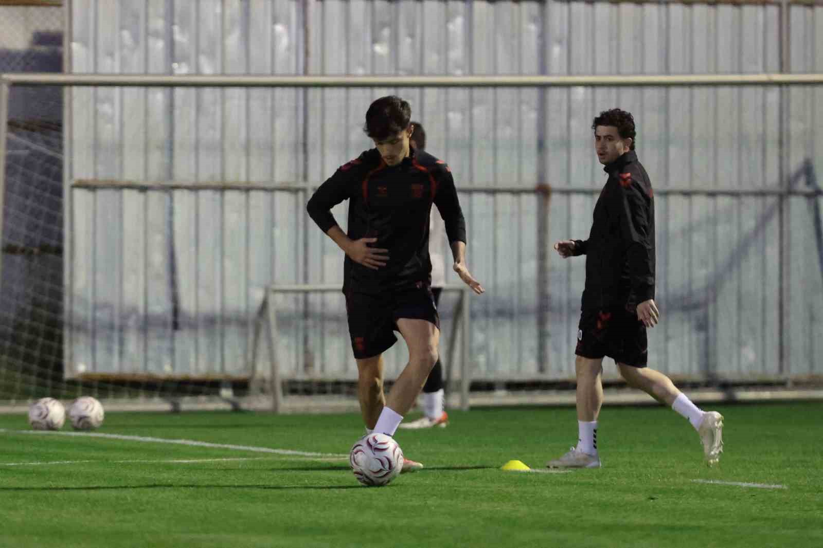 Sivasspor’da Boluspor maçı hazırlıkları başladı
